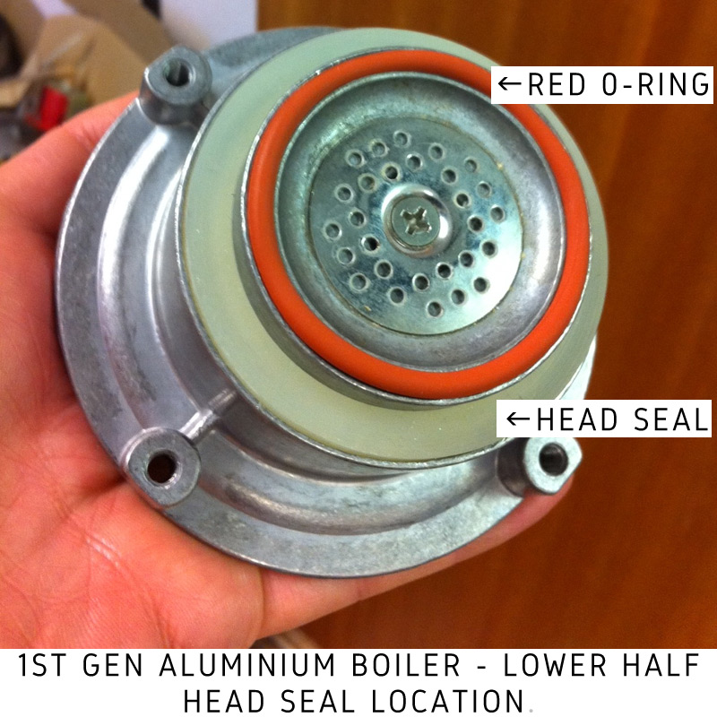 FrancisFrancis X1 1st Generation Head Seal Aluminium Boiler